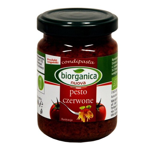 Pesto czerwone Biorganica 140 g