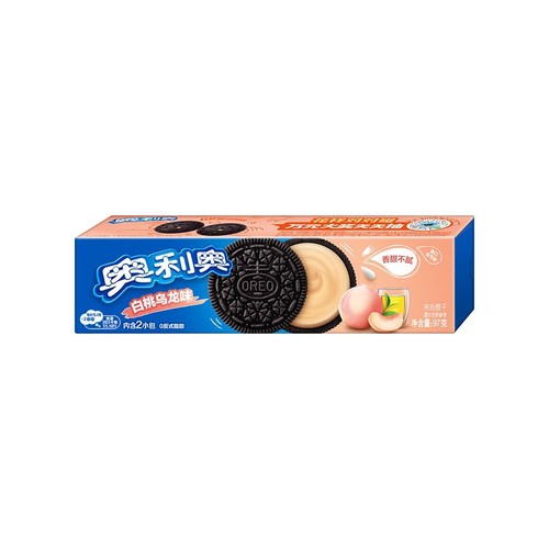 Ciastka kakaowe z nadzieniem brzoskwiniowym Oreo 97 g