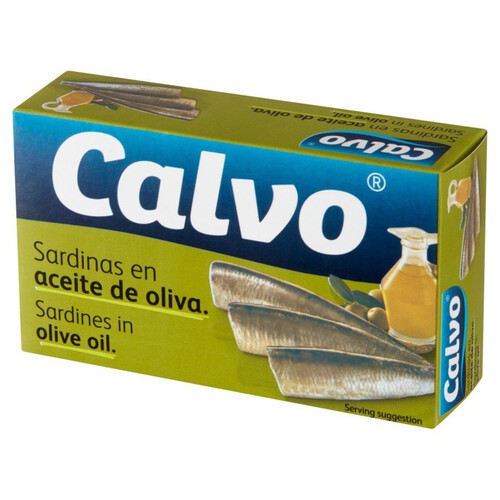 Sardynki w oliwie z oliwek Calvo 120 g