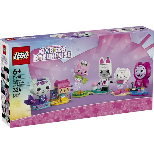 Koci domek Gabi Koci przyjaciele Gabi z klocków 11215 LEGO 1 sztuka