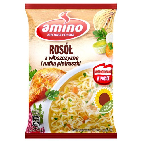 Rosół z włoszczyzną i natką pietruszki Amino 59 g