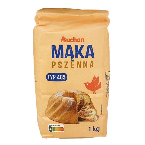 Mąka pszenna typ 405 Auchan 1 kg