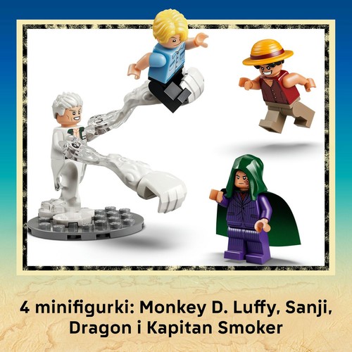 ONE PIECE Starcie z kapitanem Smokerem 75642 LEGO 1 sztuka