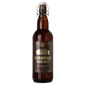 Piwo ciemne Dark Lager alk. 5,5% obj.  Bistrampolio Dvaro 1 l