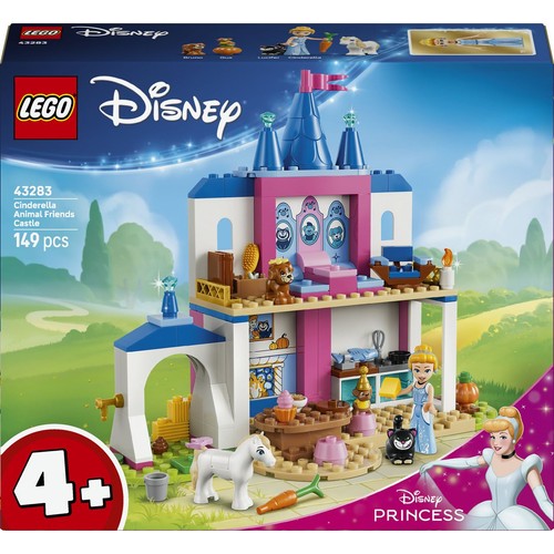 Disney Princess Zamek Kopciuszka i jej zwierzęcych przyjaciół 43283 LEGO 1 sztuka