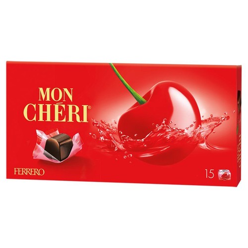 Praliny z wiśniami w likierze Mon Cheri  Ferrero 157 g