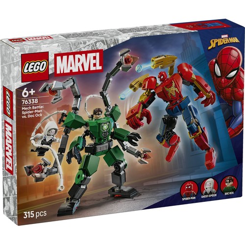 Marvel Bitwa mechów: Spider-Man kontra Doc Ock 76338 LEGO 1 sztuka