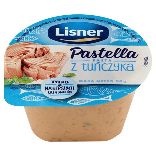 Pastella pasta z tuńczyka Lisner 80 g