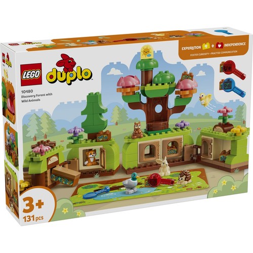 DUPLO Las odkrywców z dzikimi zwierzętami 10480 LEGO 1 sztuka