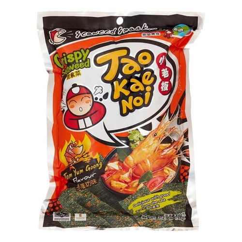 Chipsy z wodorostów Tom Yum Tao Kae Noi 59 g