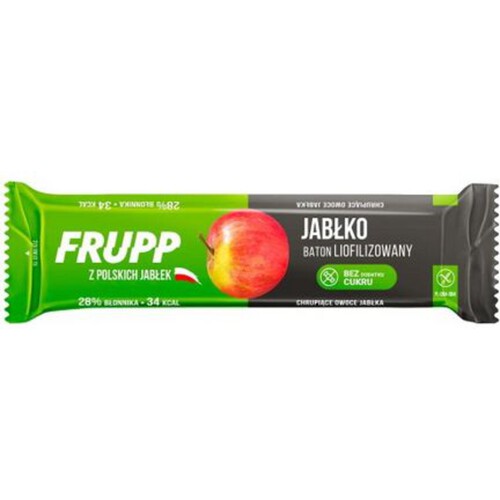 Baton jabłko liofilizowane Frupp 9 g