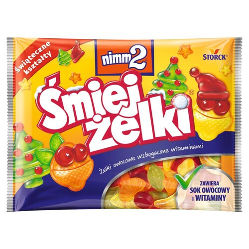 Żelki owocowe wzbogacone witaminami nimm2 100 g