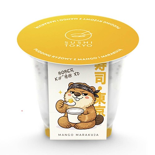 Pudding ryżowy z mango i marakują    Sushi Tokyo 135 g