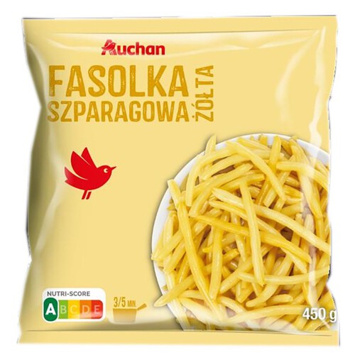 Fasola szparagowa żółta Auchan 450 g