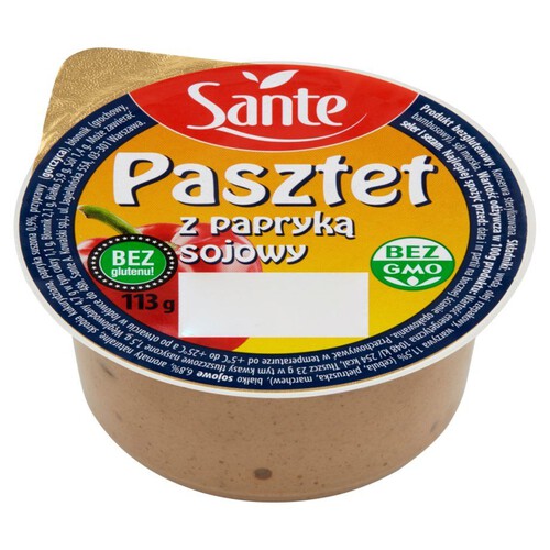 Pasztet sojowy z papryką Sante 113 g