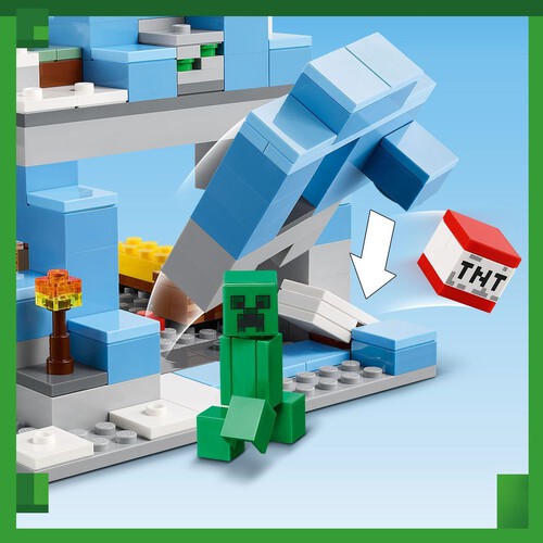 Minecraft® Ośnieżone szczyty 21243 LEGO 1 sztuka