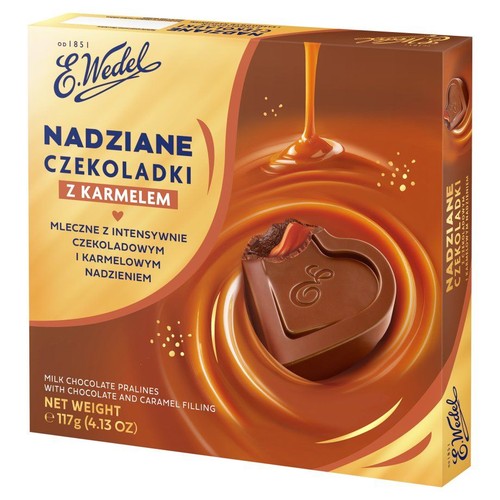 Nadziane czekoladki z karmelem E.Wedel 117 g