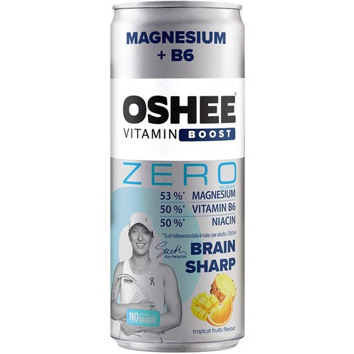 Napój izotoniczny Vitamin Boost ZERO magnez + witamina B6 OSHEE 250 ml