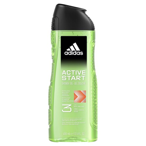 Żel pod prysznic Active Start 3w1 Adidas 400 ml