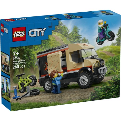 City Furgonetka z rowerami górskimi 60512 LEGO 1 sztuka
