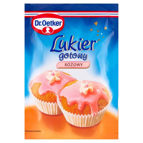 Lukier różowy gotowy  Dr. Oetker 100 g