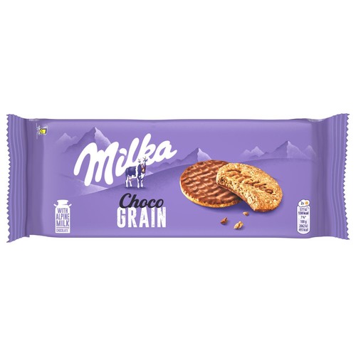 Ciastka z płatkami owsianymi Choco Grain Milka 126 g