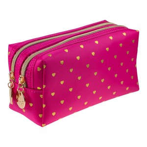 Kosmetyczka dwa suwaki Golden Heart Killys 1 sztuka