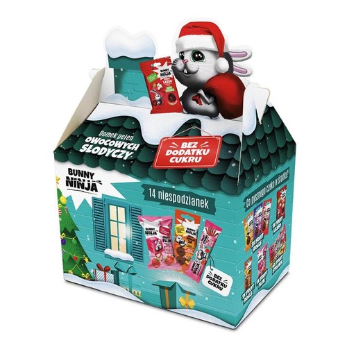 Bunny Ninja Christmas Delight owocowe słodycze 201G Bunny Ninja 201g 