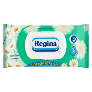 Papier nawilżany Chamomile    Regina 42 sztuki
