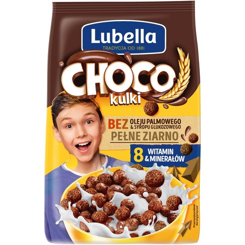 Mlekołaki Choco kulki Lubella 500 g