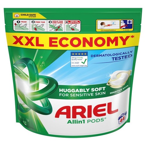 Kapsułki do prania Sensitive Skin Allin1 Pods Ariel 44 kapsułki