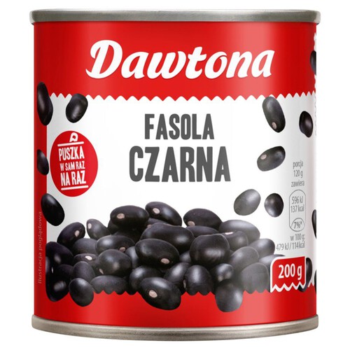 Fasola czarna konserwowa Dawtona 200 g