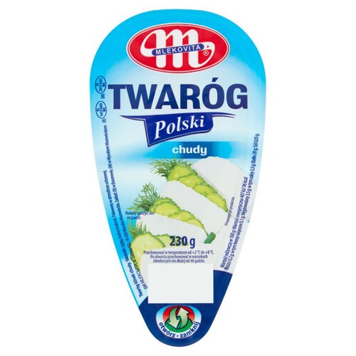 Twaróg klinek chudy Mlekovita 230 g