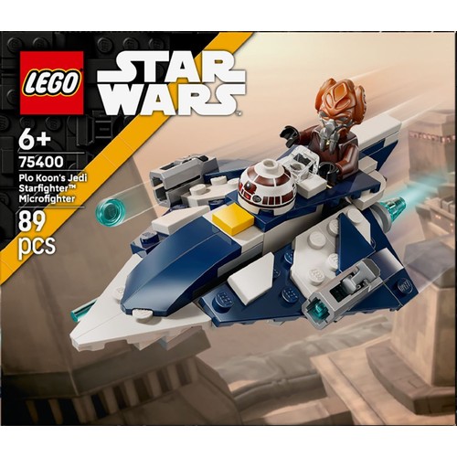 Star Wars Mikromyśliwiec Jedi Plo Koona 75400 LEGO 1 sztuka