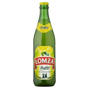 Piwo smakowe z lemoniadą Radler alk. 2,0% alk. Łomża 500 ml