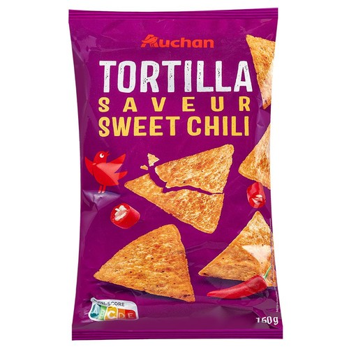 Tortilla  słodkie chilli Auchan 150 g
