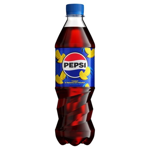 Napój gazowany Twist o smaku cola z cytryną PEPSI 500 ml