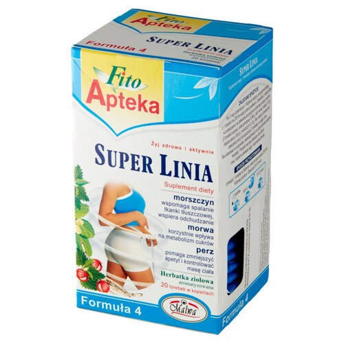 Super linia herbata ziołowa Fito Apteka 20 torebek