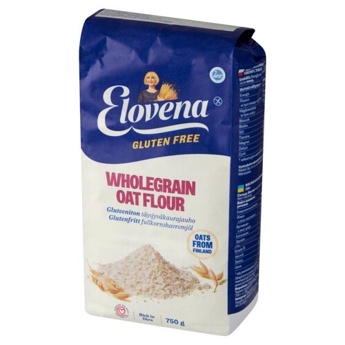 Gluten Free Mąka owsiana bezglutenowa Elovena 750 g