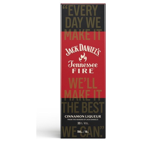 Whiskey Tennessee Fire alk. 35,0% obj.  Jack Daniel's 700 ml