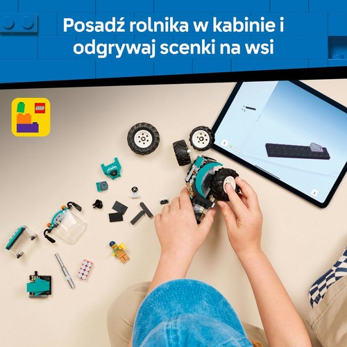 City Traktor 60498, zestaw konstrukcyjny z minifigurką LEGO 1 sztuka