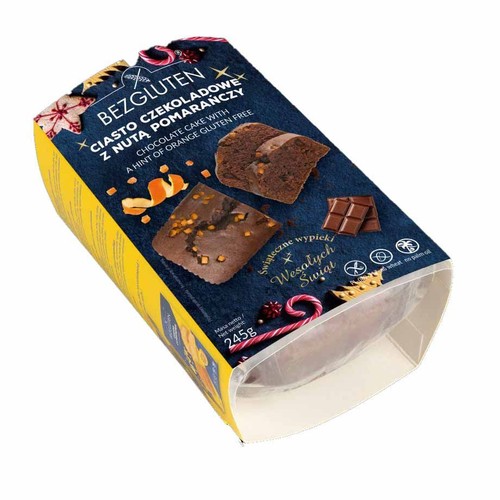 Ciasto czekoladowe z nutą pomarańczy bezglutenowe Bezgluten 245 g