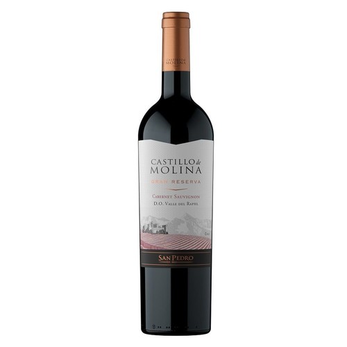 Wino chilijskie czerwone wytrawne Cabernet Sauvignon alk. 14,0% obj. Castillo de Molina 750 ml