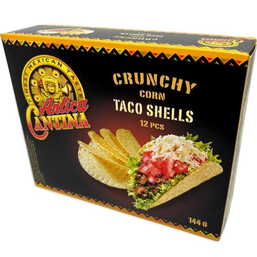 Taco shells kukurydziane chrupkie placki Antica Cantina 144 g