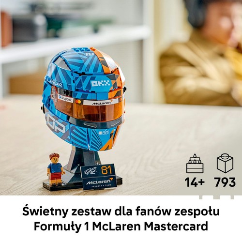 Editions Kask Oscar Piastri McLaren Mastercard F1® Team 43017 LEGO 1 sztuka