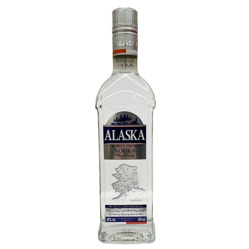 Wódka czysta 40% Alaska 500 ml