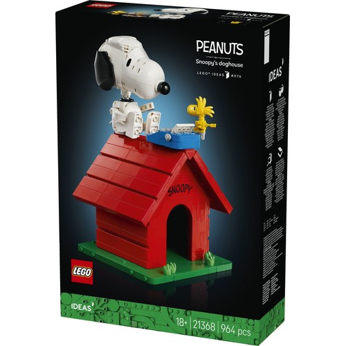 Ideas Fistaszki: Buda Snoopy’ego 21368 LEGO 1 sztuka