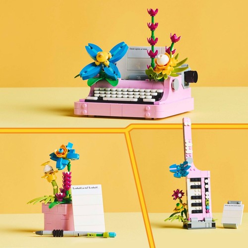 Creator 3 w 1 Maszyna do pisania z kwiatami 31169 LEGO 1 sztuka