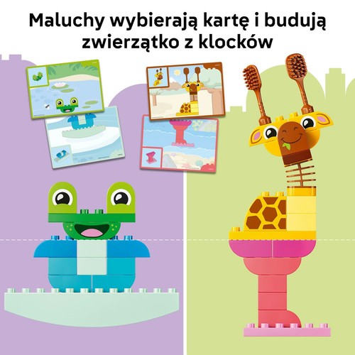 DUPLO Gra w budowanie zwierzątek 10472 LEGO 1 sztuka