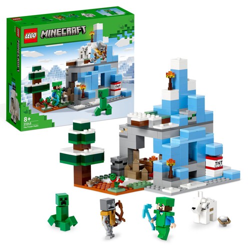 Minecraft® Ośnieżone szczyty 21243 LEGO 1 sztuka